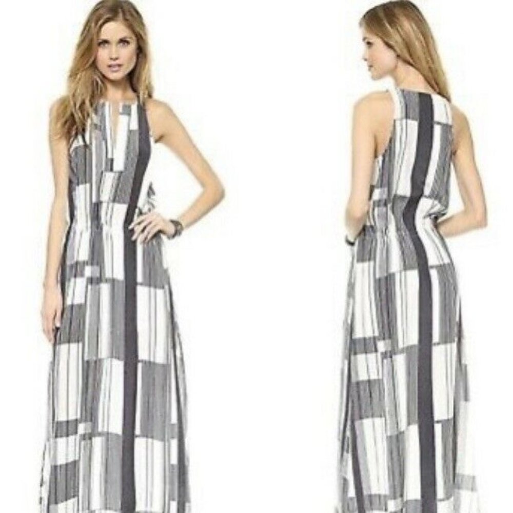EUC CLUB MONACO Silk Maxi Dress, Size 4